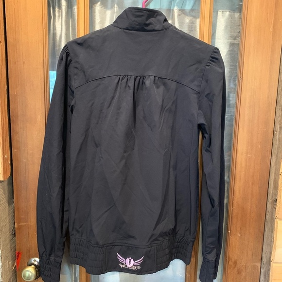 Women’s Sombrio Black Jacket Medium Fall Lightweight - Picture 3 of 7